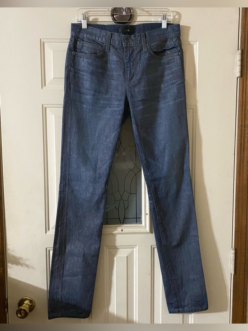 Joe's Jeans Slim Fit Mens Size 31 - 33x35 Medium Dark Indigo Blue Premium Denim